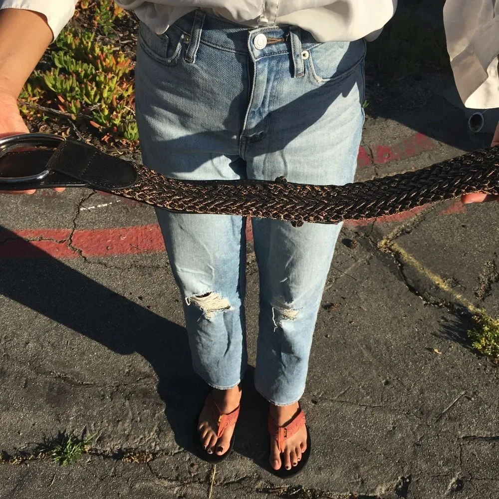 Braided belt